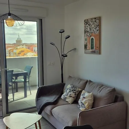 Iconic 652, T2 Vue Mer, Bien équipé, Centre Port Agde